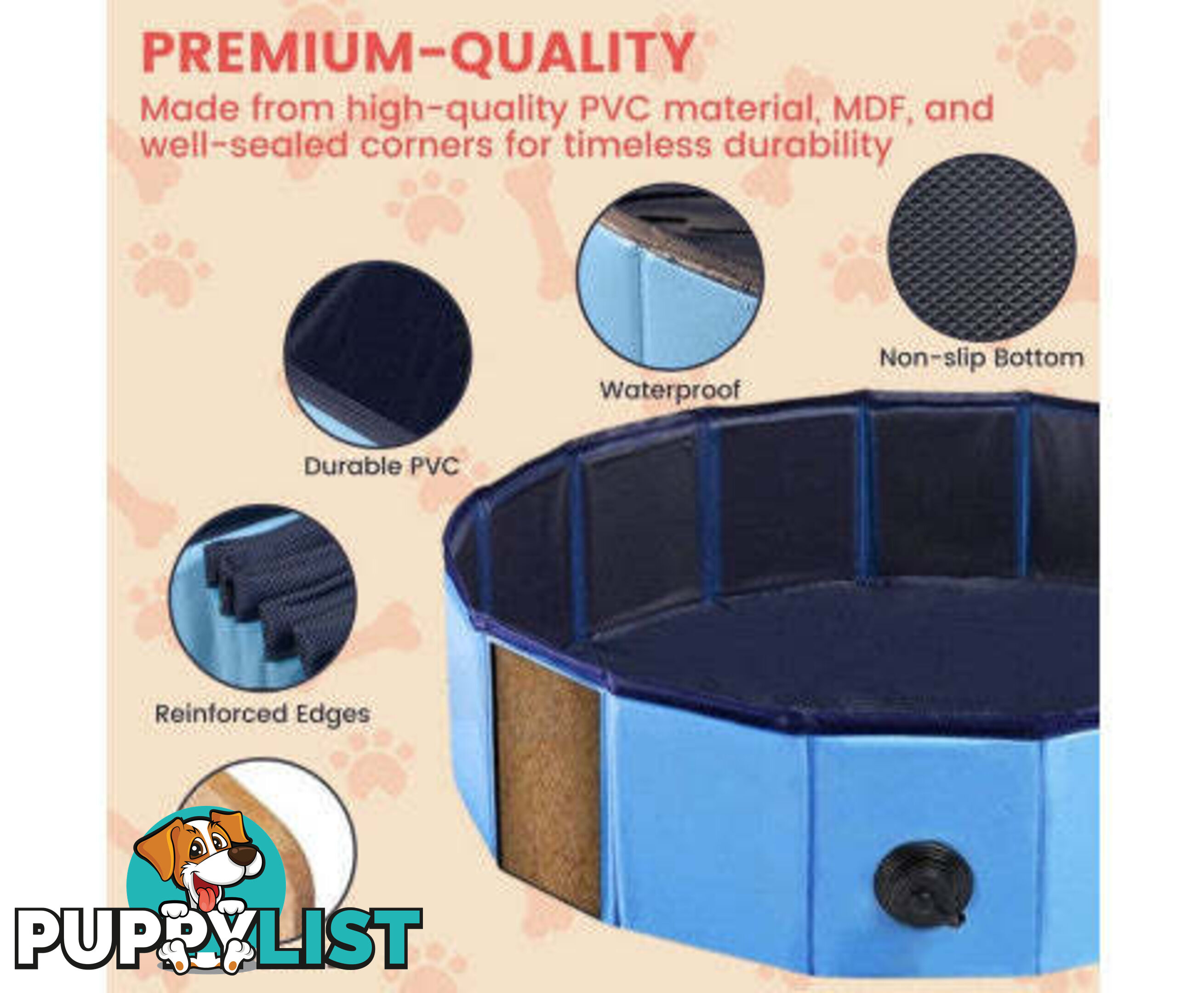 Floofi Pet Pool - V227-3331641004040