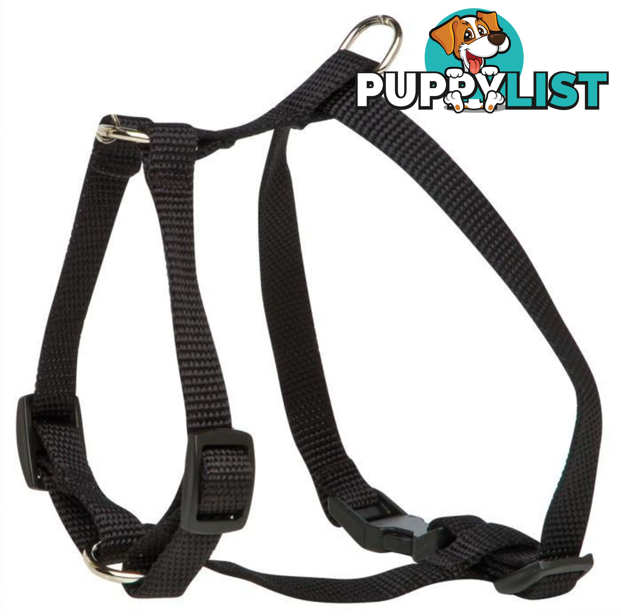 Harness Small Dog Nylon Adjustable Prestige Pets - 20-2060-BL