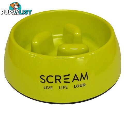 Scream Round Slow-Down Pillar Bowl Loud Green - PPP-49-SB04061