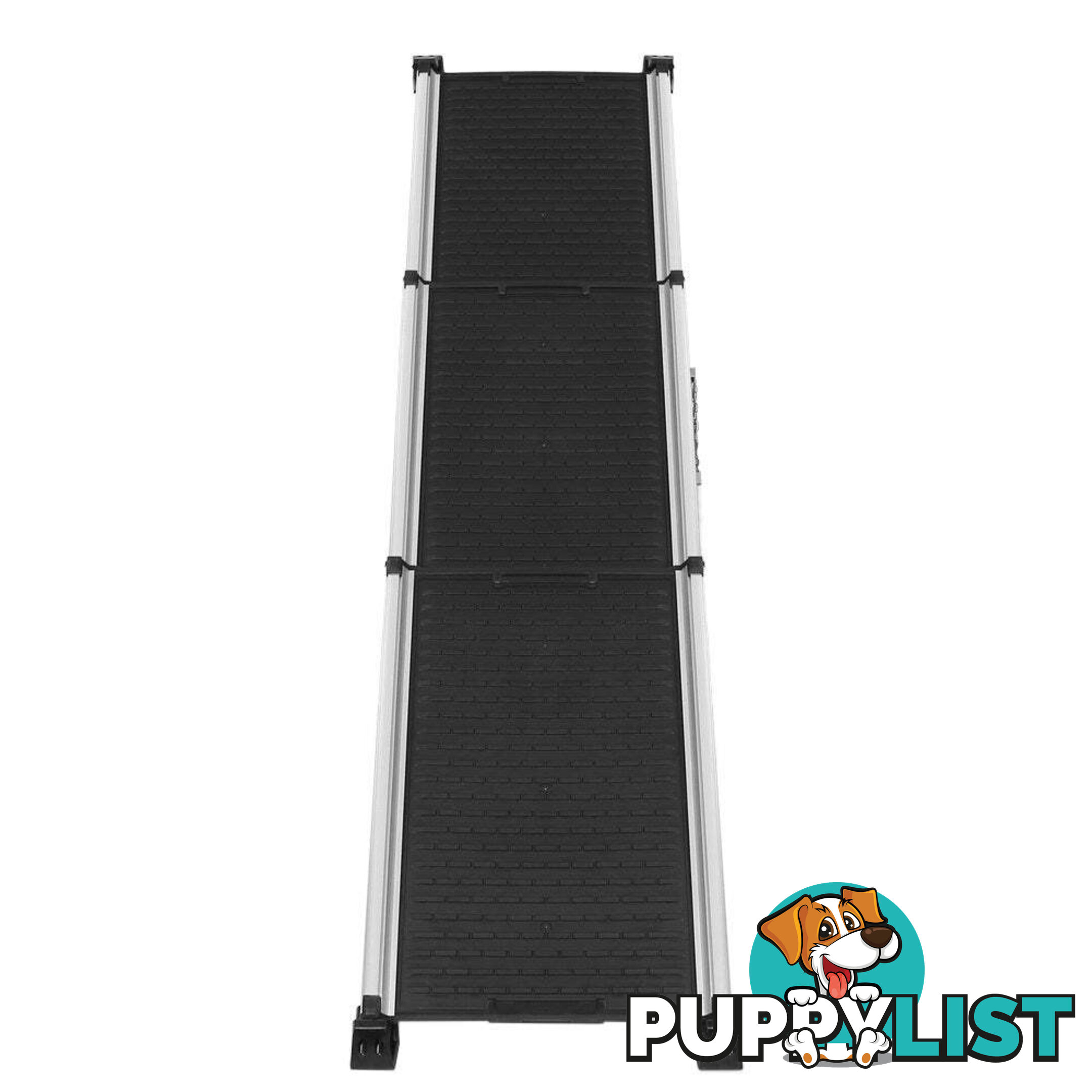 i.Pet Dog Ramp Pet Stairs Steps Car SUV Foldable Portable Ladder Adjustable - FDR-D-ST3-BK