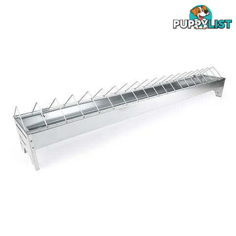 POULTRY GALVANISED FEED TROUGH - BAINBRIDGE - BB-A8073