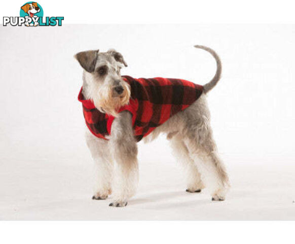 Red Check Dog Pyjamas - V208-PJ-RC45