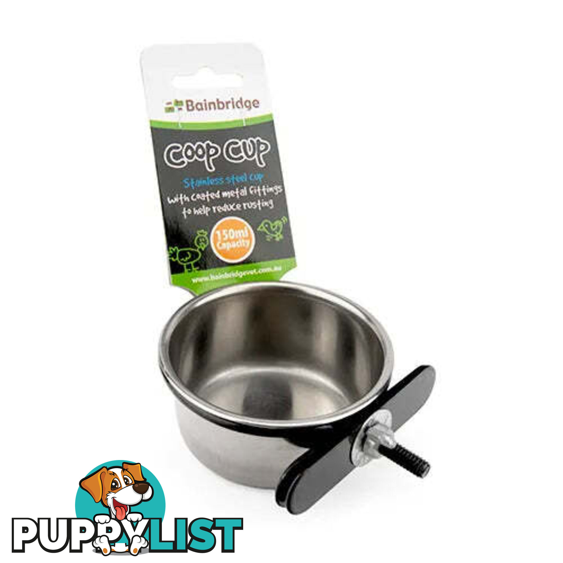 COOP CUP WITH CLAMP HOLDER - BAINBRIDGE - BB-A7085