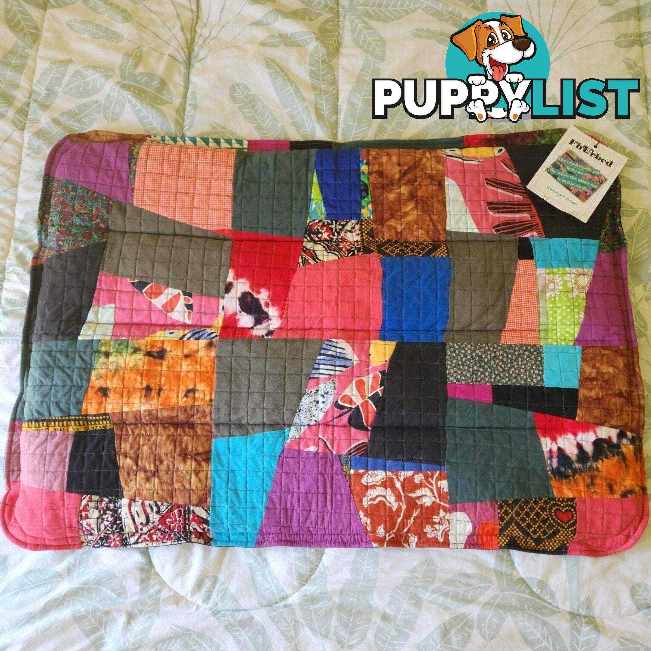 Eco-Friendly Cover - Hand Made Pet Bed - Fhurbeds - FBCS124