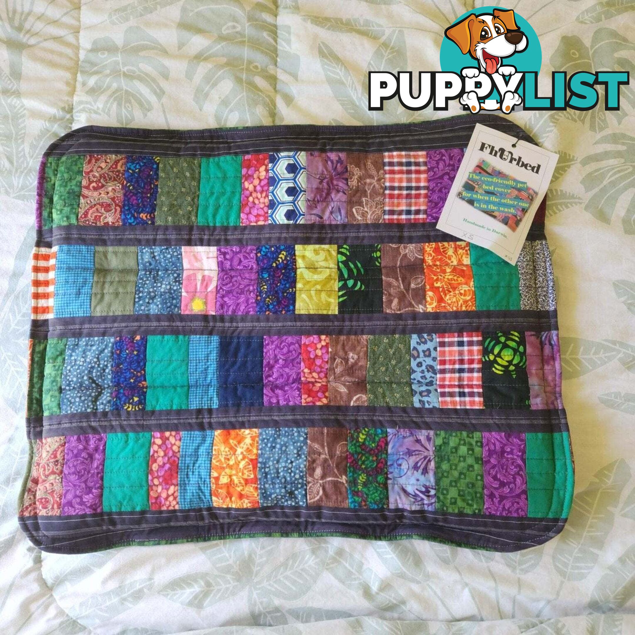 Eco-Friendly Cover - Hand Made Pet Bed - Fhurbeds - FBCS124
