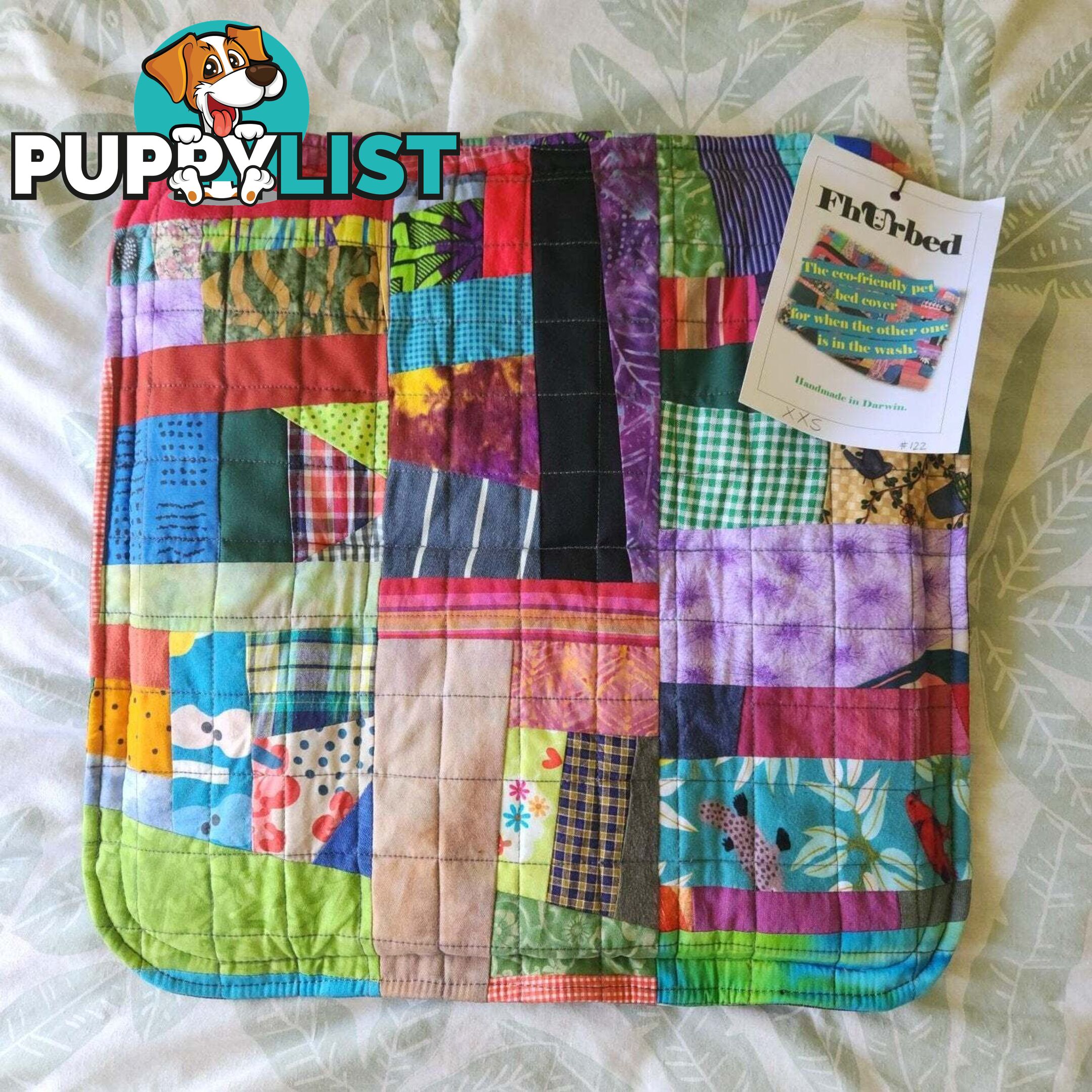 Eco-Friendly Cover - Hand Made Pet Bed - Fhurbeds - FBCS124