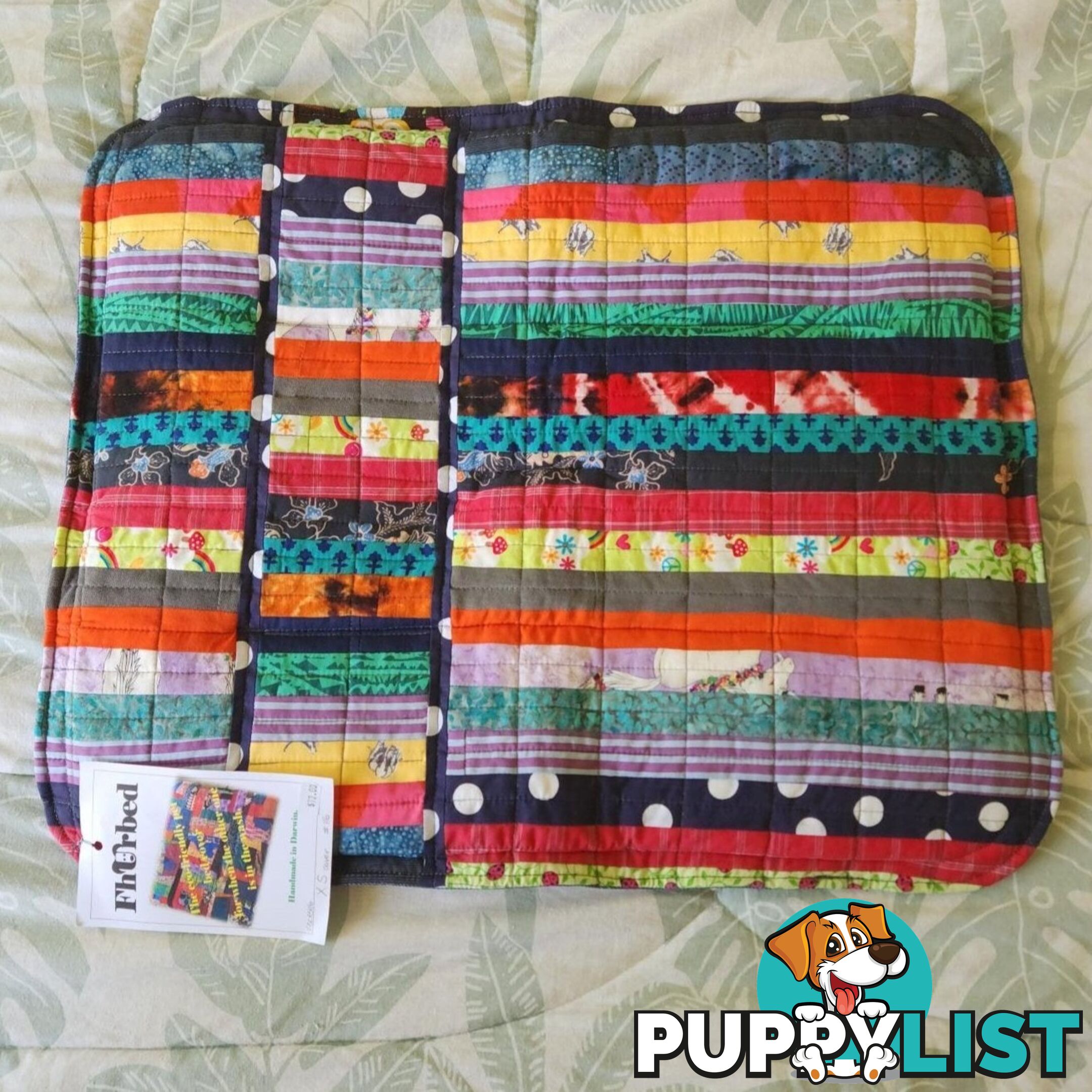Eco-Friendly Cover - Hand Made Pet Bed - Fhurbeds - FBCS124