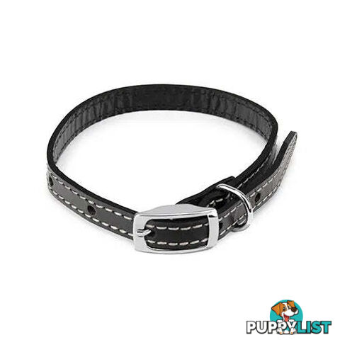 LEATHER COLLARS - BAINBRIDGE - BB-A7019-BLK
