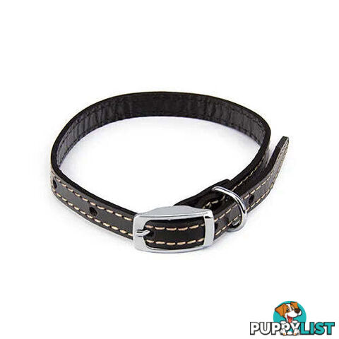 LEATHER COLLARS - BAINBRIDGE - BB-A7019-BLK