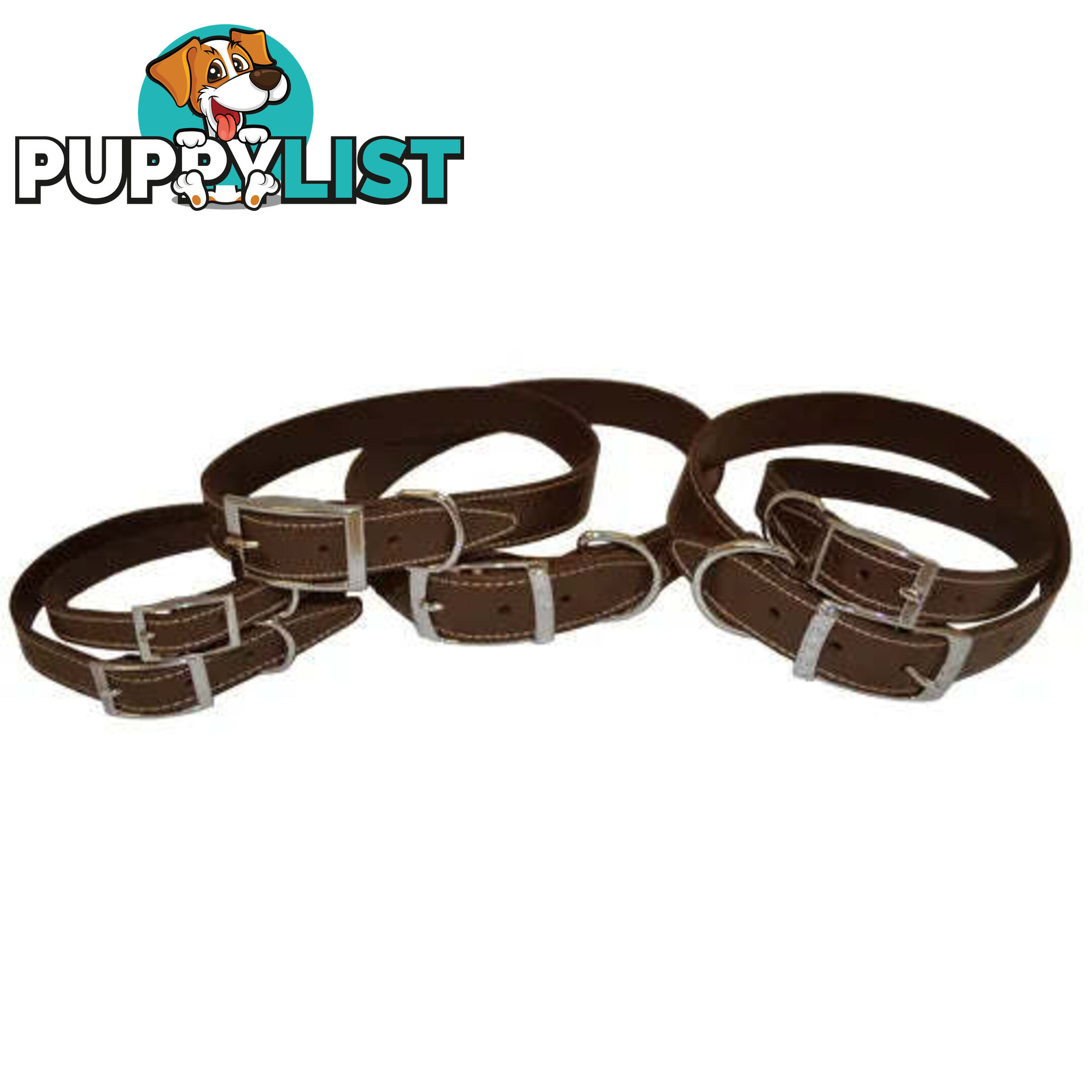 LEATHER COLLARS - BAINBRIDGE - BB-A7019-BLK