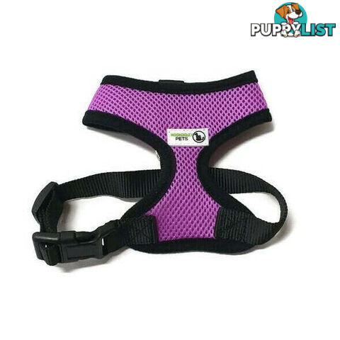 Pet Harness Soft Air Mesh Padded Adjustable  - Moondidley Pets - MDPHARMESMNVY