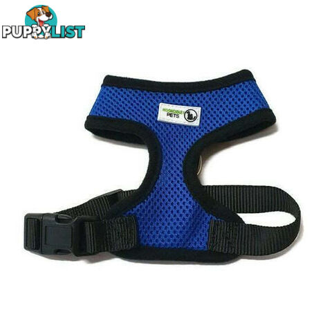 Pet Harness Soft Air Mesh Padded Adjustable  - Moondidley Pets - MDPHARMESMNVY
