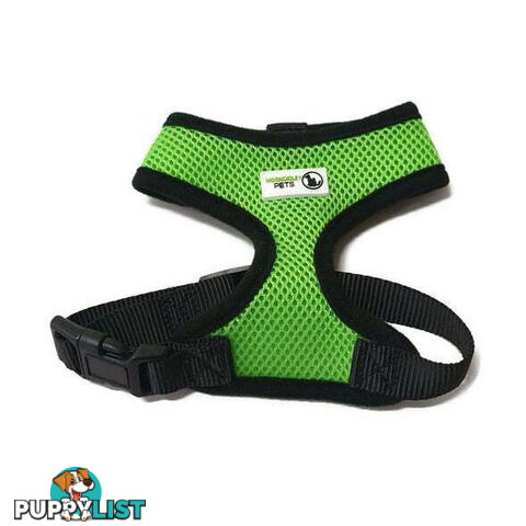 Pet Harness Soft Air Mesh Padded Adjustable  - Moondidley Pets - MDPHARMESMNVY