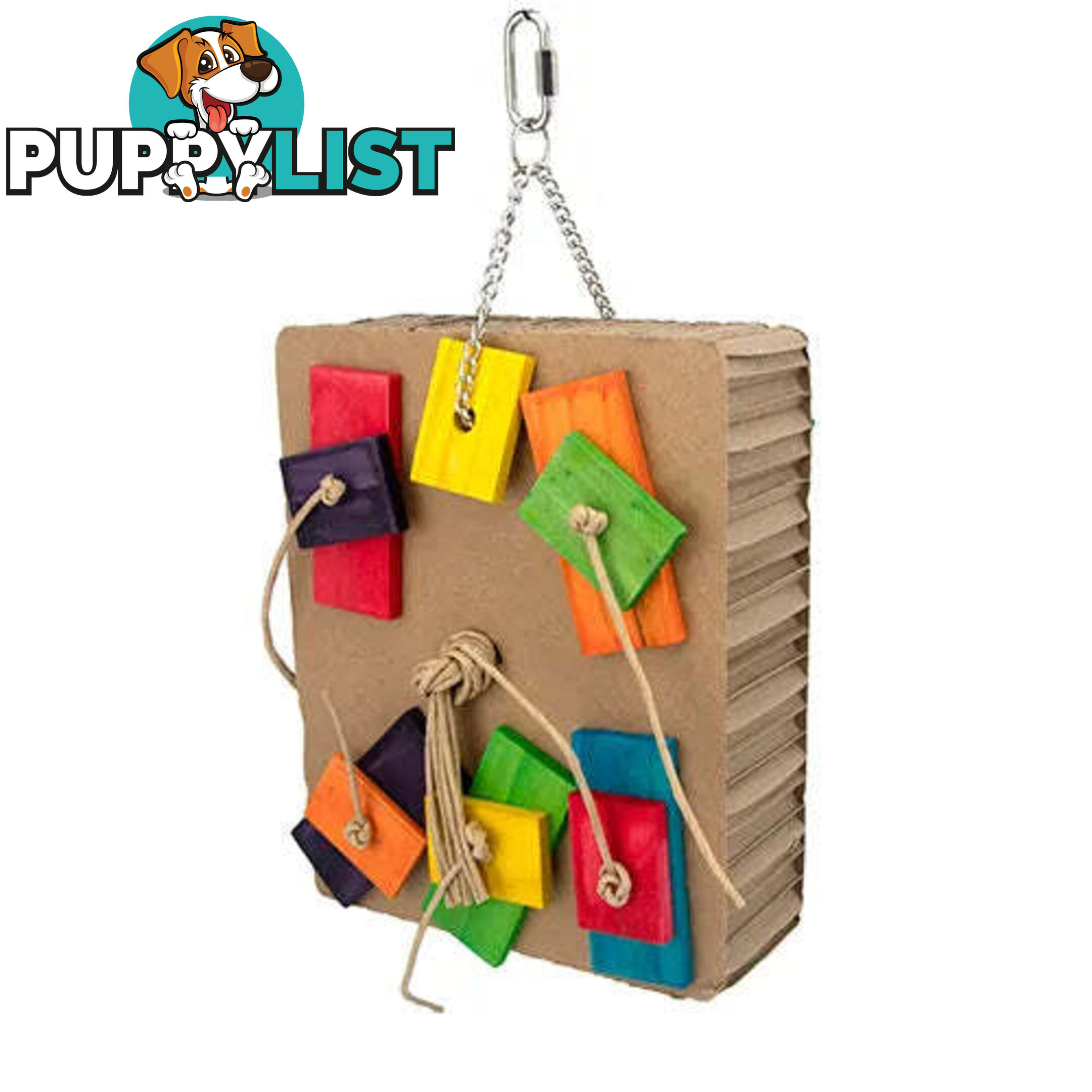 BIRD TOY DESTRUCTIVE - SHREDZ PARTY BOX - BAINBRIDGE - BB-A8461