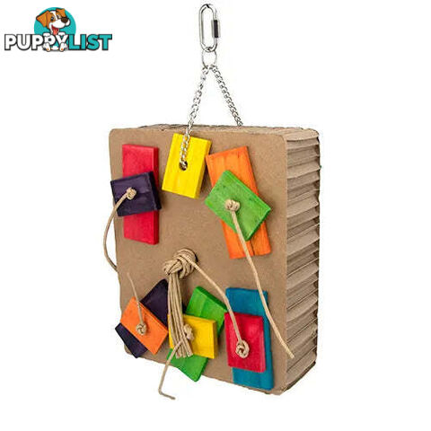 BIRD TOY DESTRUCTIVE - SHREDZ PARTY BOX - BAINBRIDGE - BB-A8461