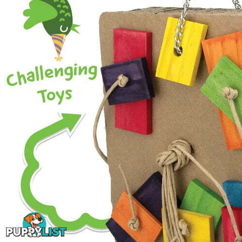 BIRD TOY DESTRUCTIVE - SHREDZ PARTY BOX - BAINBRIDGE - BB-A8461