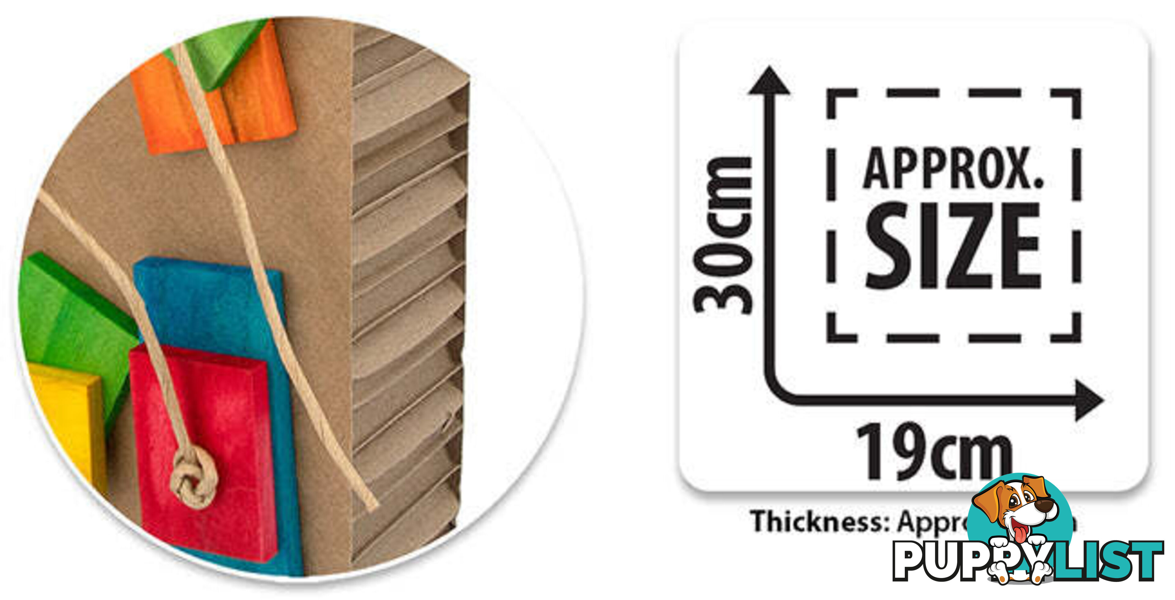 BIRD TOY DESTRUCTIVE - SHREDZ PARTY BOX - BAINBRIDGE - BB-A8461