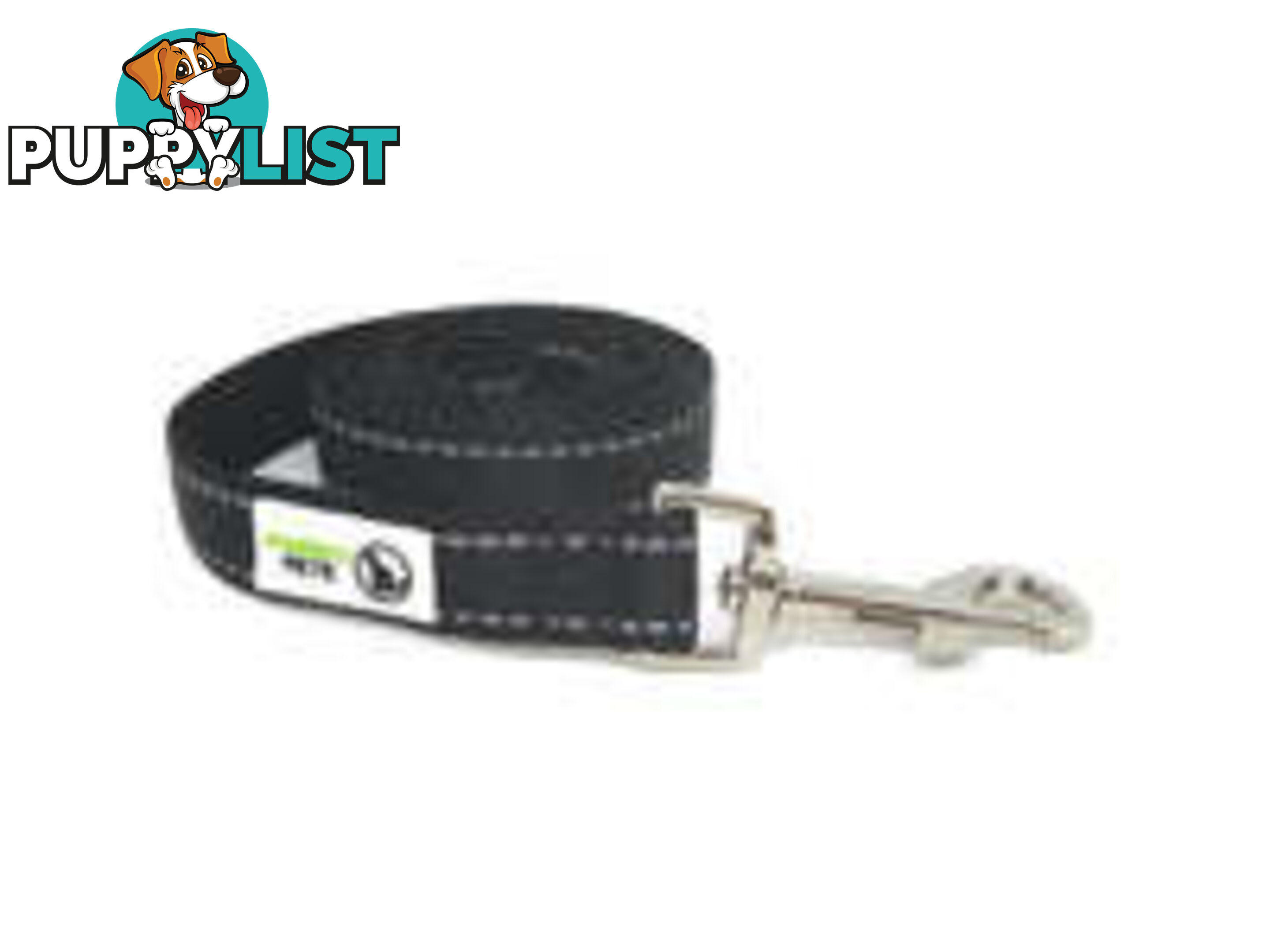 3m Long Nylon w/Reflective Stitching Dog Lead - Moondidley Pets - MDPLDREFPUR253
