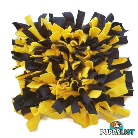 Snuffle Mats - Premium Heavy Duty Rubber Based - Pet Treat Play - Calms Anxiety - Slow Feeder - SNUFSREDBLK
