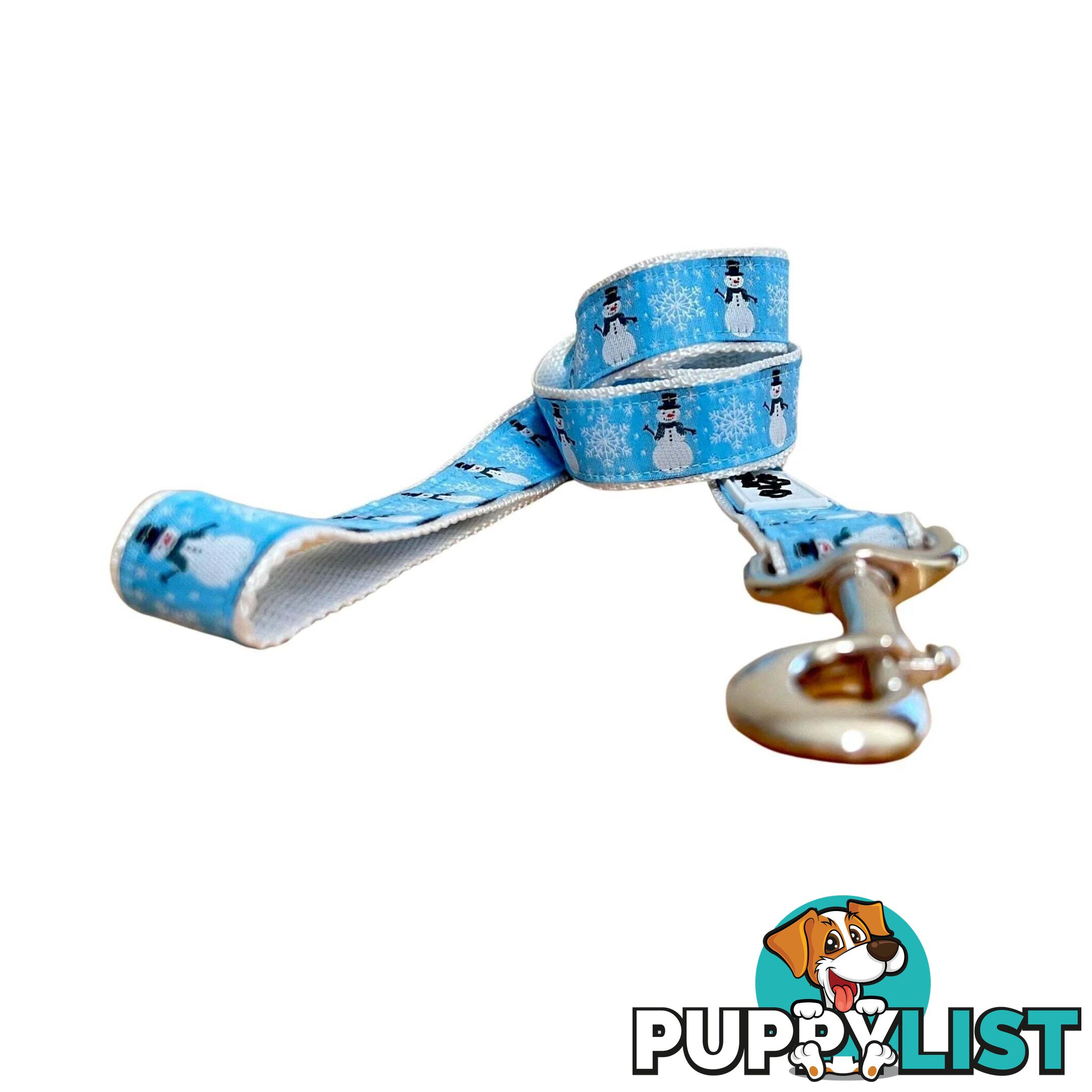 Christmas Dog Lead / Dog Leash - Hand Made by The Bark Side - TBSLDCHRREI201.2