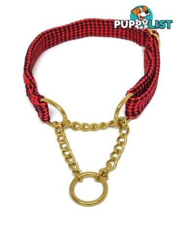 Martingale Dog Collars No Stitching Tough Yarnix - YNXCOLMARXXL20HGRNRED