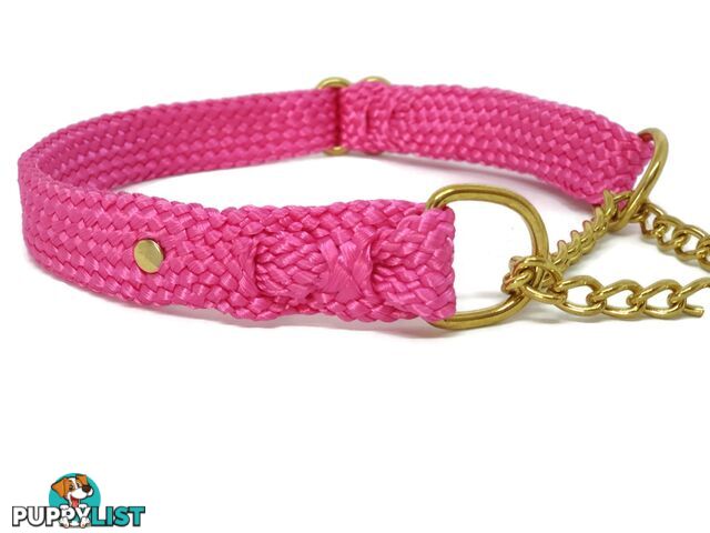 Martingale Dog Collars No Stitching Tough Yarnix - YNXCOLMARXXL20HGRNRED