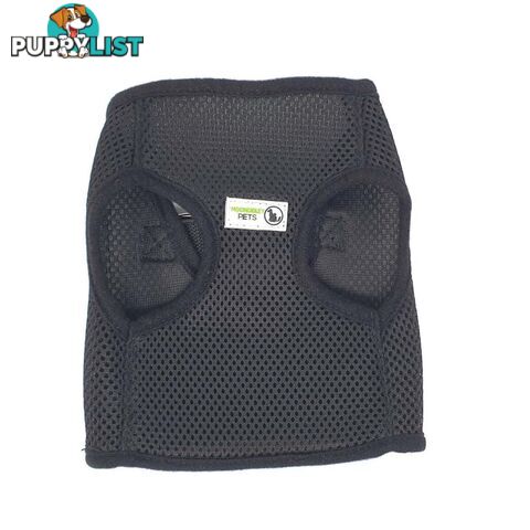 Doggie ID Vest Soft Air Mesh Personlised Embroidered - MDPIDVESLGRN
