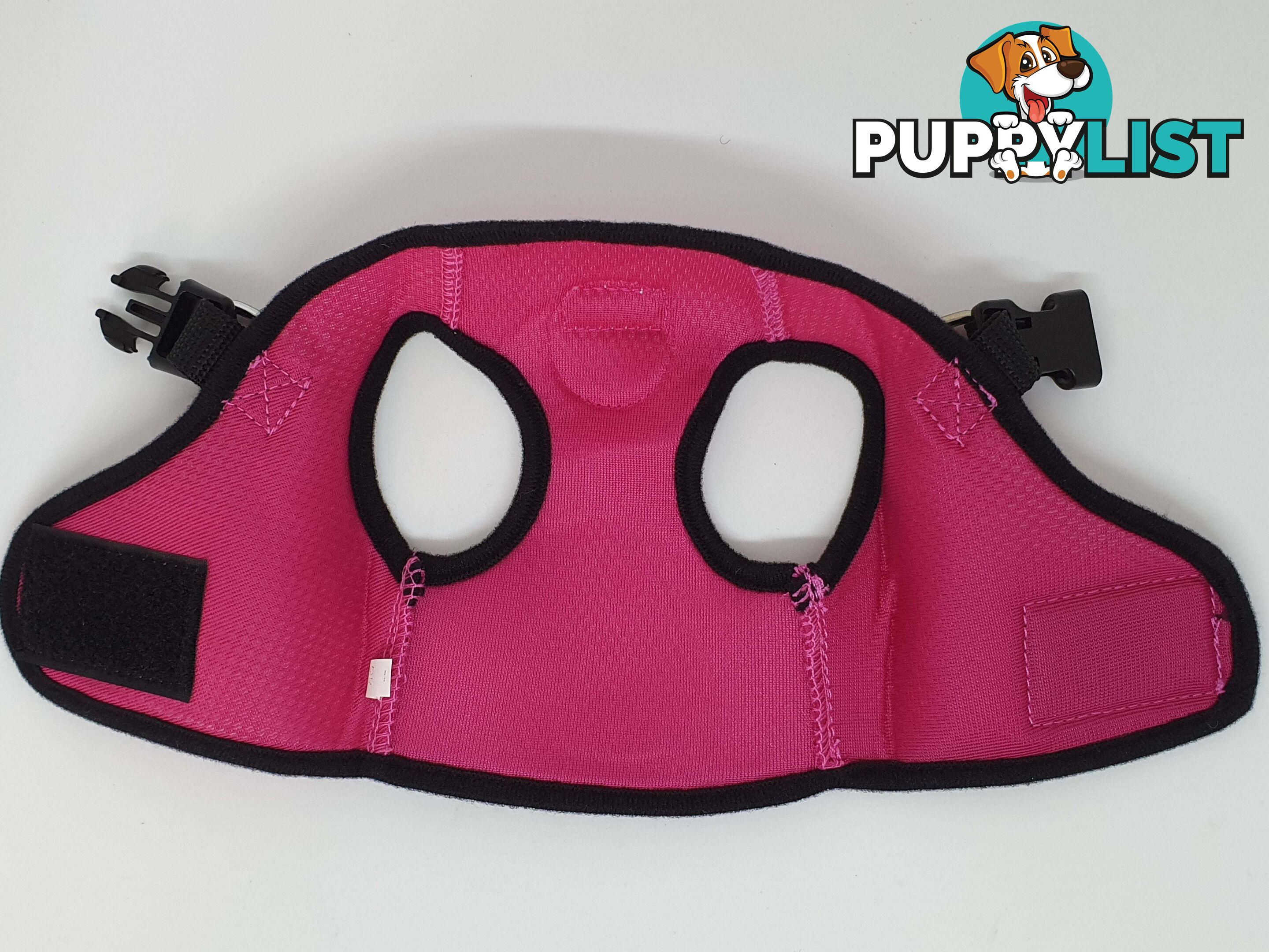 Doggie ID Vest Soft Air Mesh Personlised Embroidered - MDPIDVESLGRN