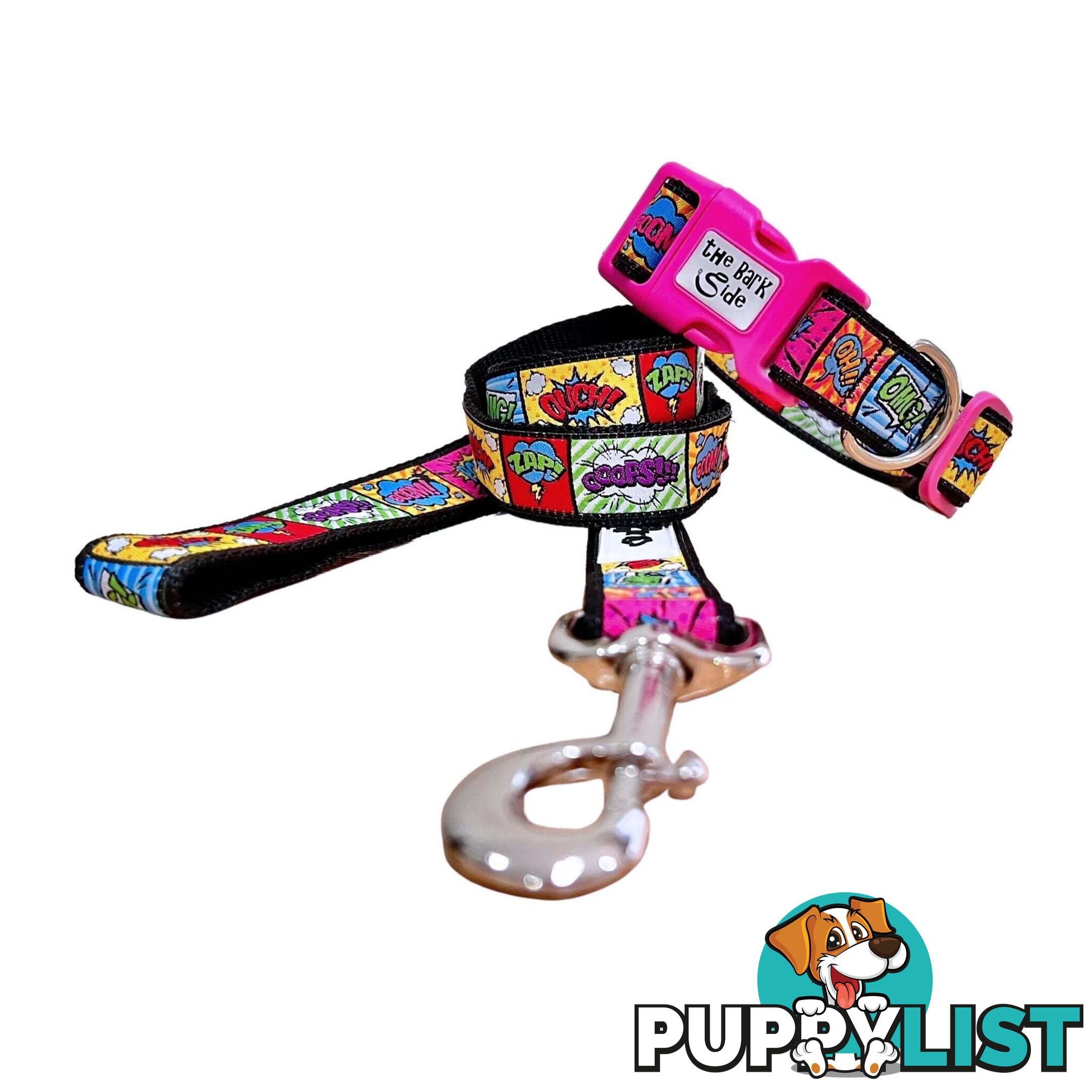 Comic Mania Dog Lead / Dog Leash - Hand Made by The Bark Side - TBSLDCOM251.2