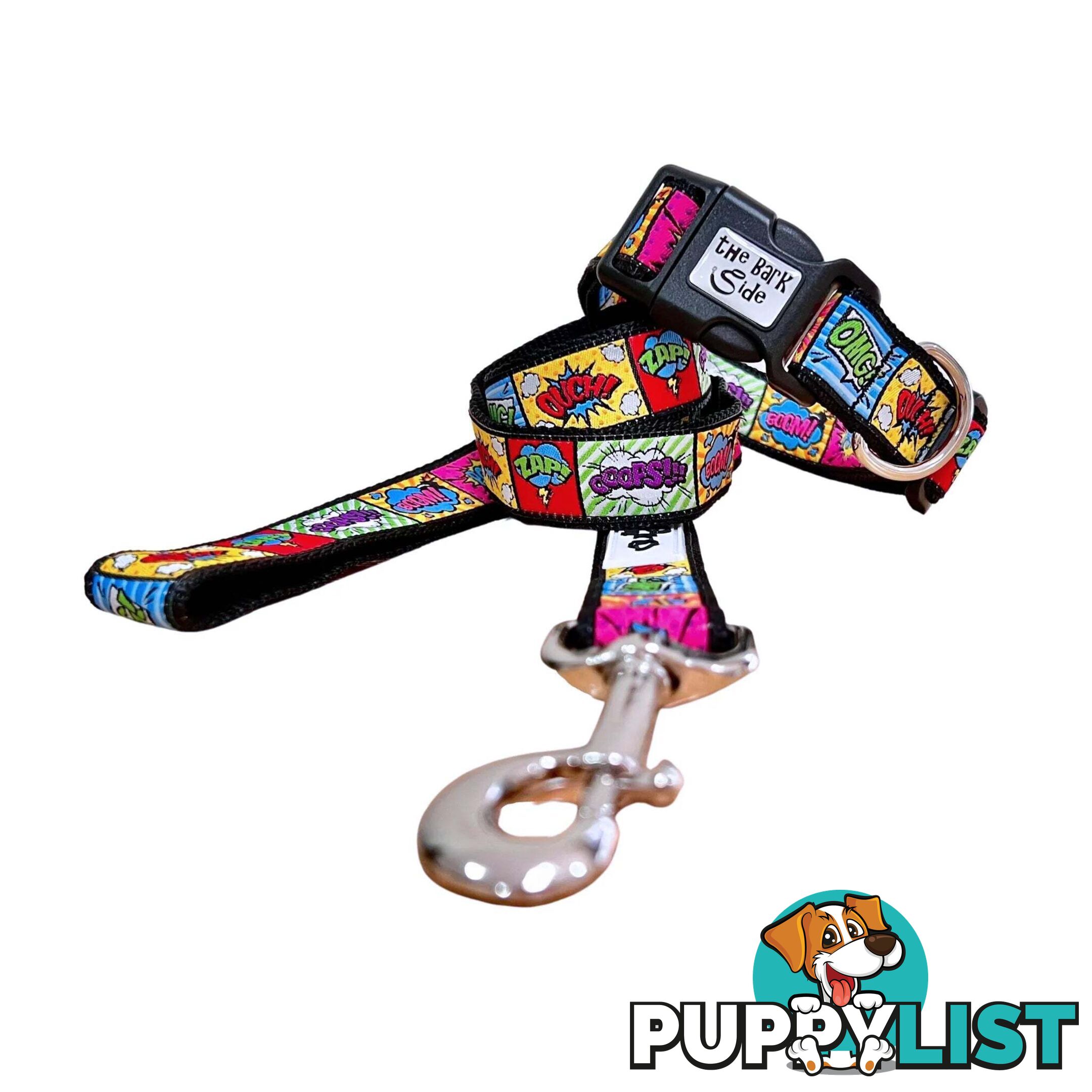 Comic Mania Dog Lead / Dog Leash - Hand Made by The Bark Side - TBSLDCOM251.2