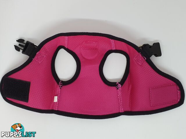 Vest Harness Pet Dog-Cat Step-in Velcro and Buckle Attachments - Moondidley Pets - MDPVESTMGRN