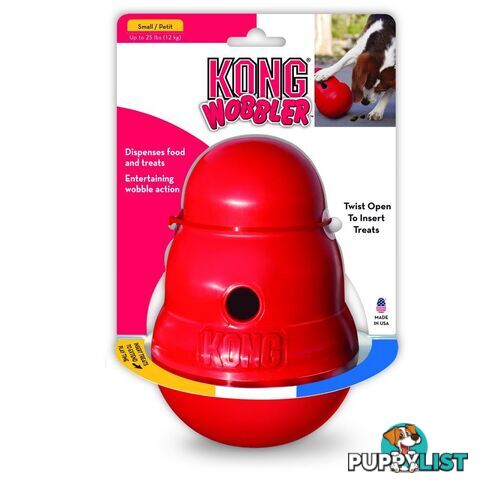 KONG Wobbler - Food Dispensing Toy - AAB-KONGWOB-L