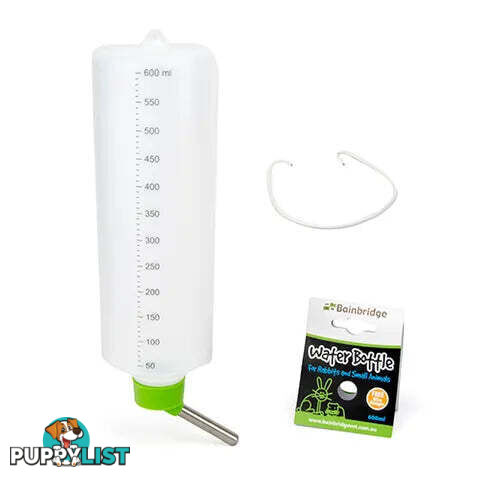 SMALL ANIMAL PLASTIC WATER BOTTLE - BAINBRIDGE - BB-A8118