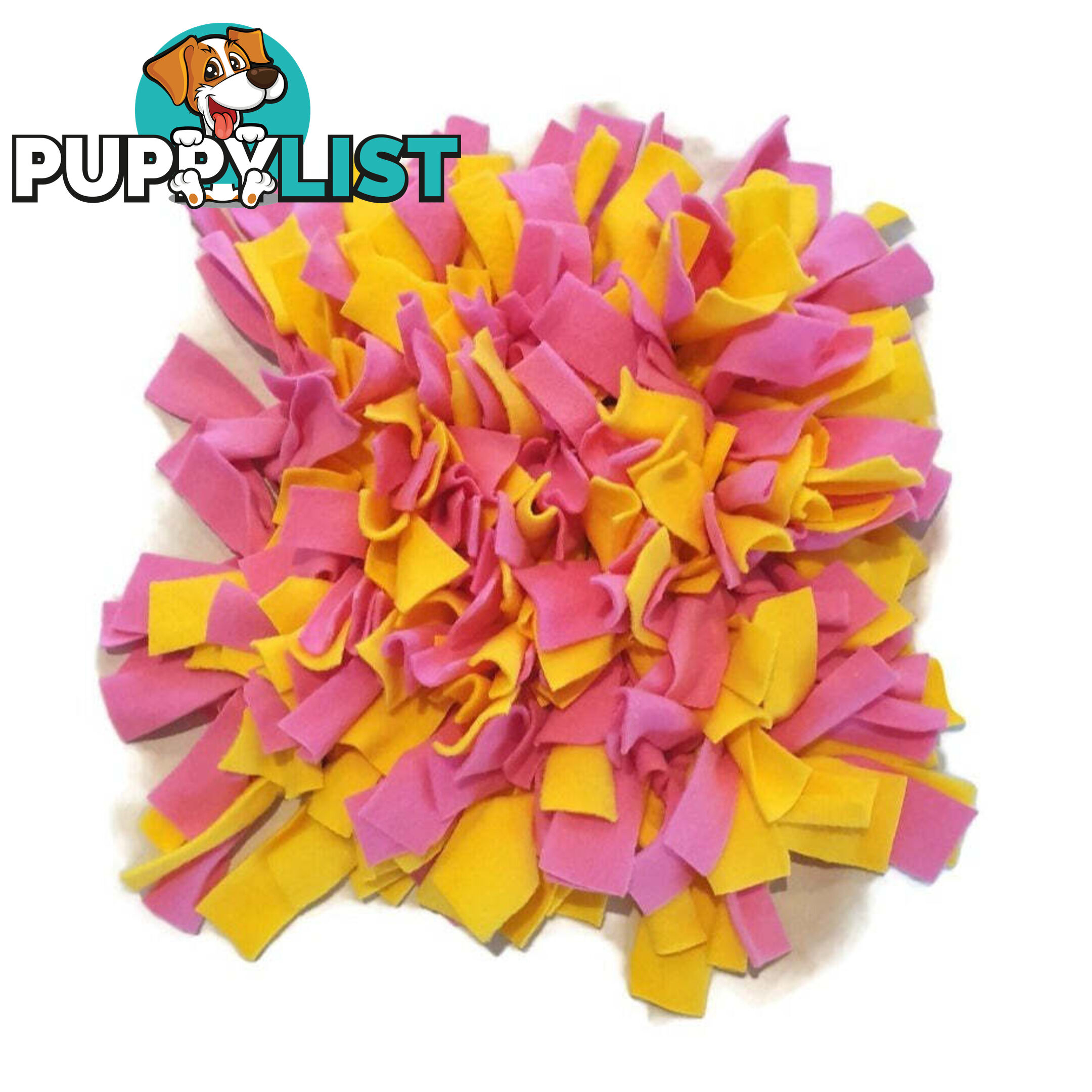 Snuffle Mats - Premium Heavy Duty Rubber Based - Pet Treat Play - Calms Anxiety - Slow Feeder - SNUFFLE-S-PNYE