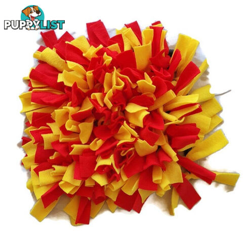 Snuffle Mats - Premium Heavy Duty Rubber Based - Pet Treat Play - Calms Anxiety - Slow Feeder - SNUFFLE-S-PNYE
