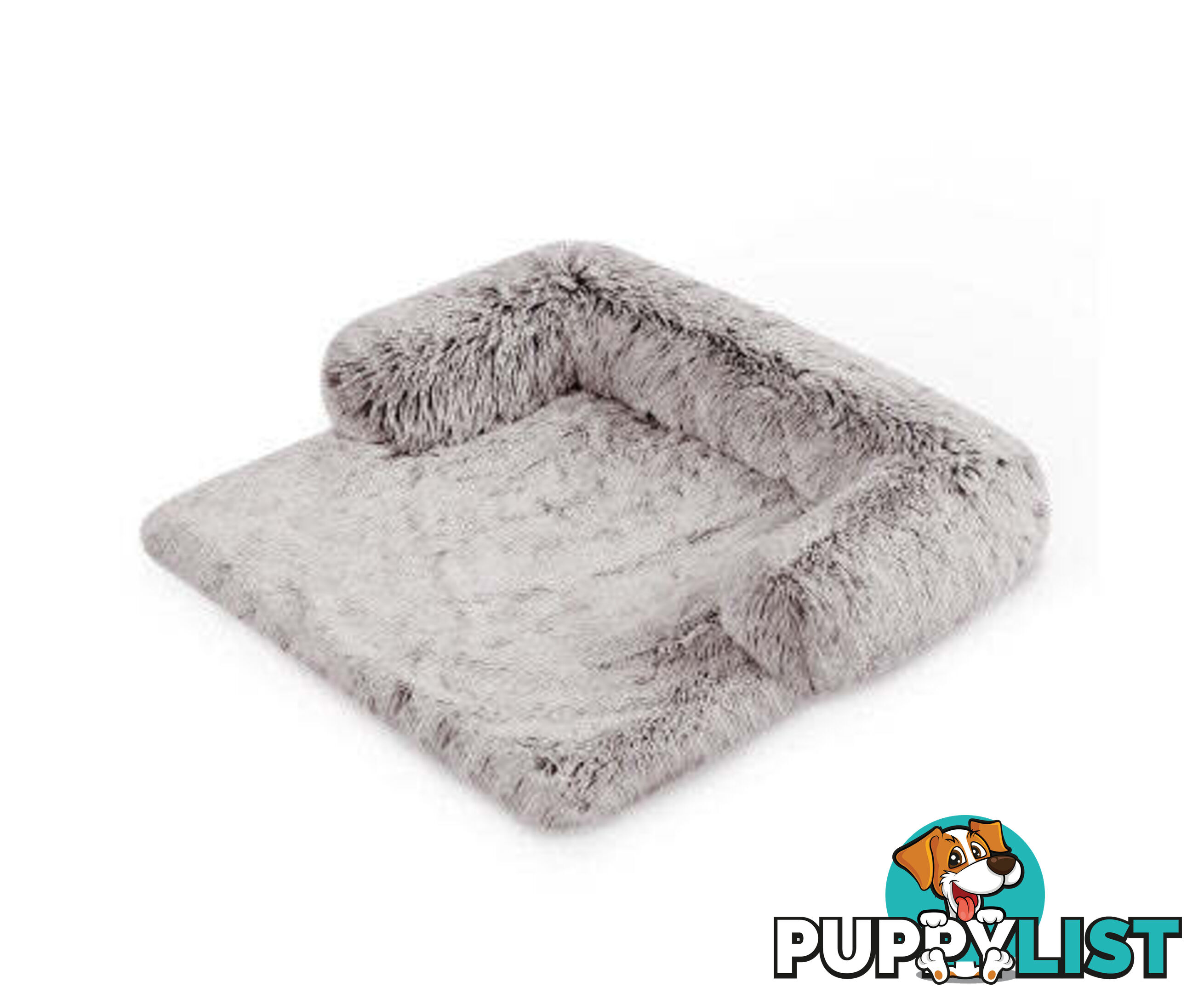 Pet Sofa Bed Dog Cover - Calming Sofa Protector Cushion/Plush Mat - V360-PTPC0003-GC-XL