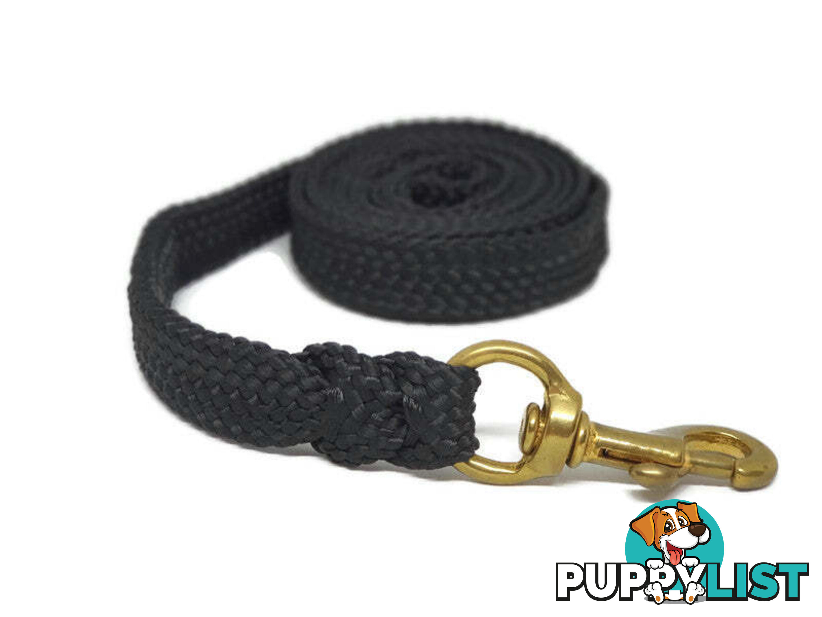 1.8m to 10m Long Dog Lead No Stitching Tough Yarnix 20mm Wide - YNXLD2010SSREDGRN