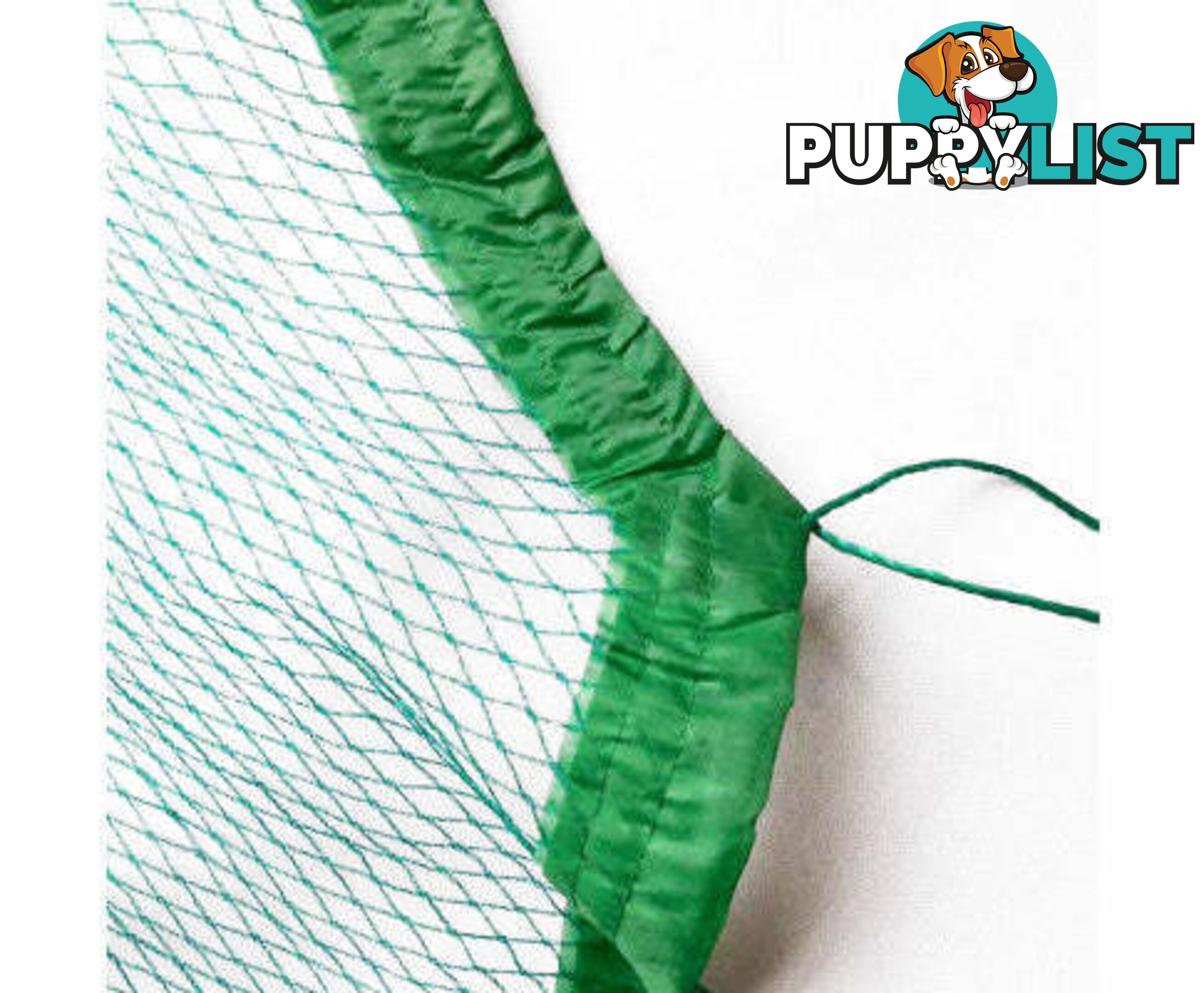 Paw Mate Green Net Cover for Pet Playpen Dog Exercise Enclosure Fence Cage - V274-PET-PPCV24-GN