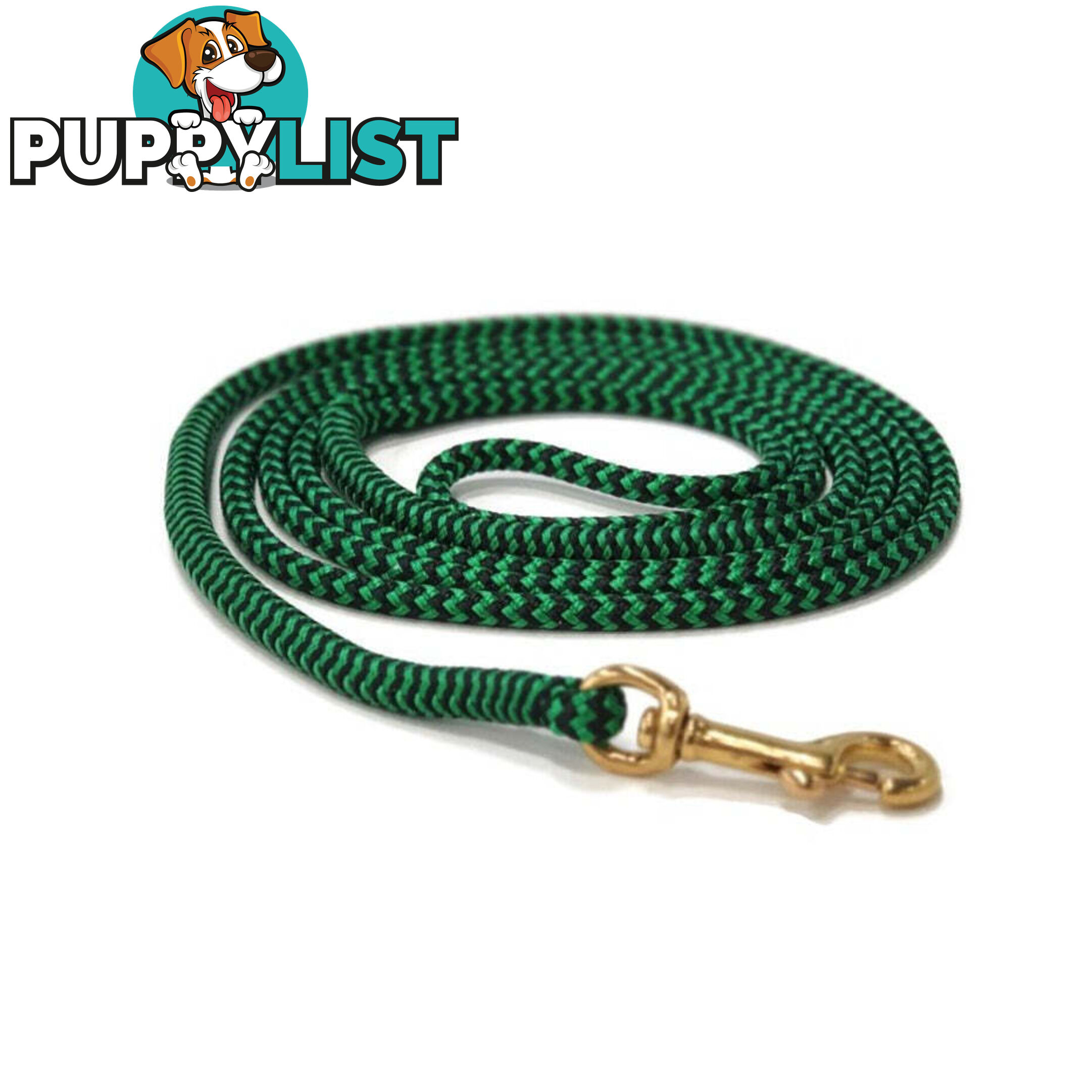 1.8m Long Lead 6mm Rope No Stitching - Yarnix - YNXLD6MM-BLK