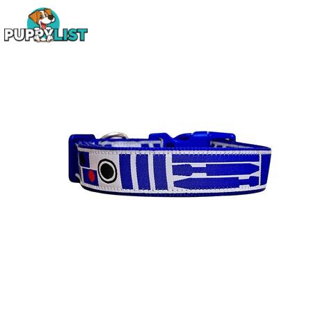 Droid Inspired Dog Collar / S - L - Hand Made by The Bark Side - TBSDROMEDOGE