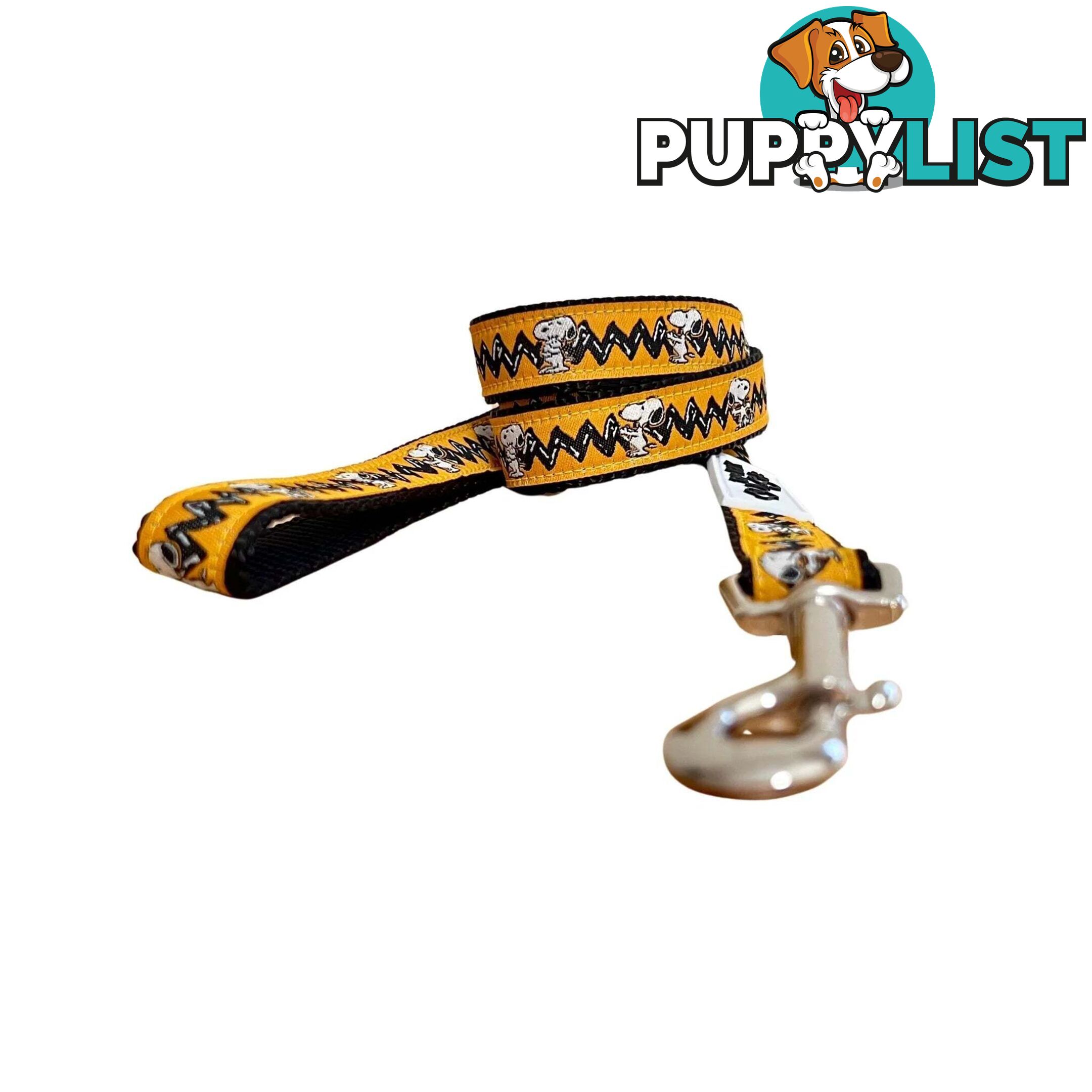 Snoopy Dog Lead / Dog Leash - Hand Made by The Bark Side - TBSLDSNOO251.8