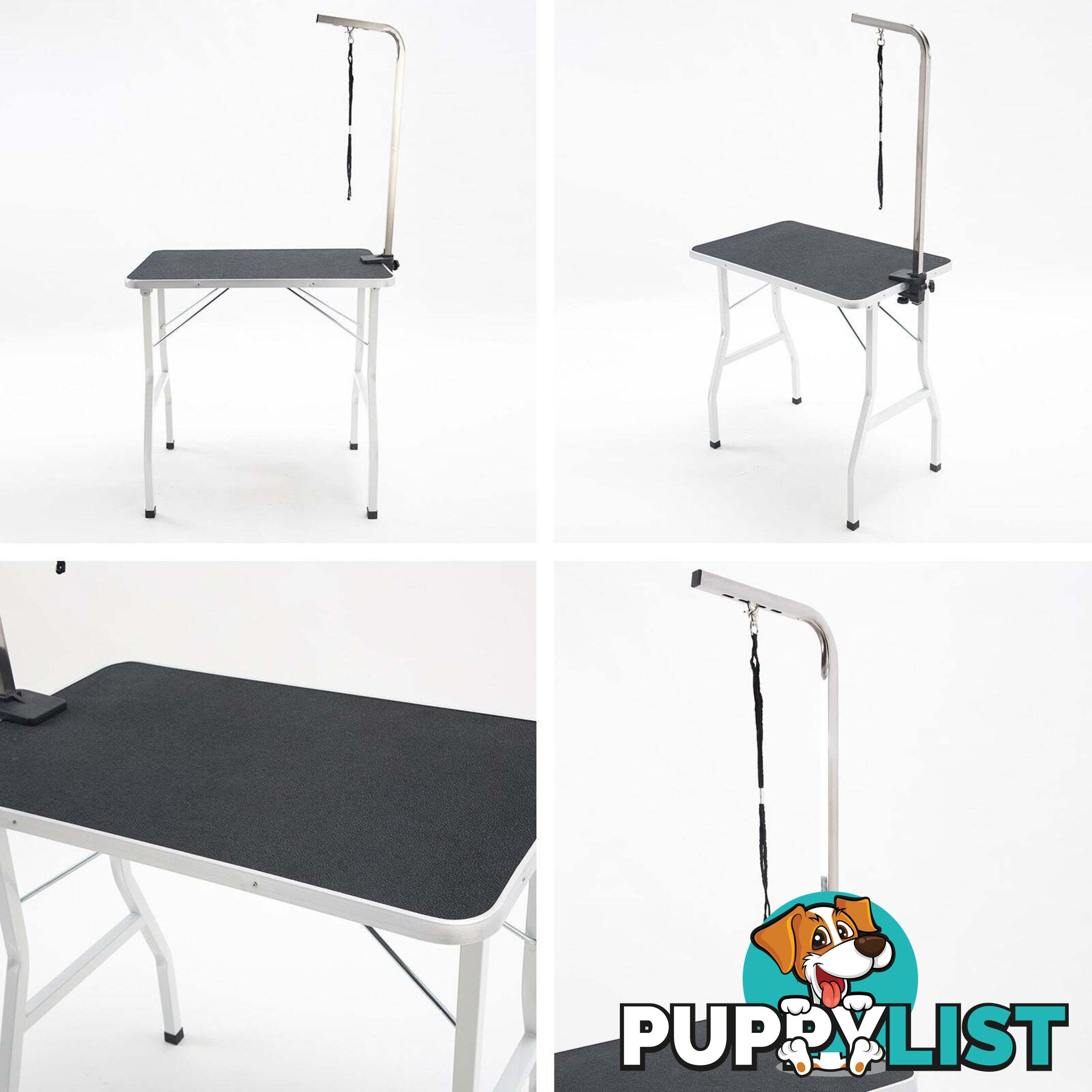 Pet Dog Cat Grooming Salon Table 78cm BLACK - V274-PET-PGT101-BK