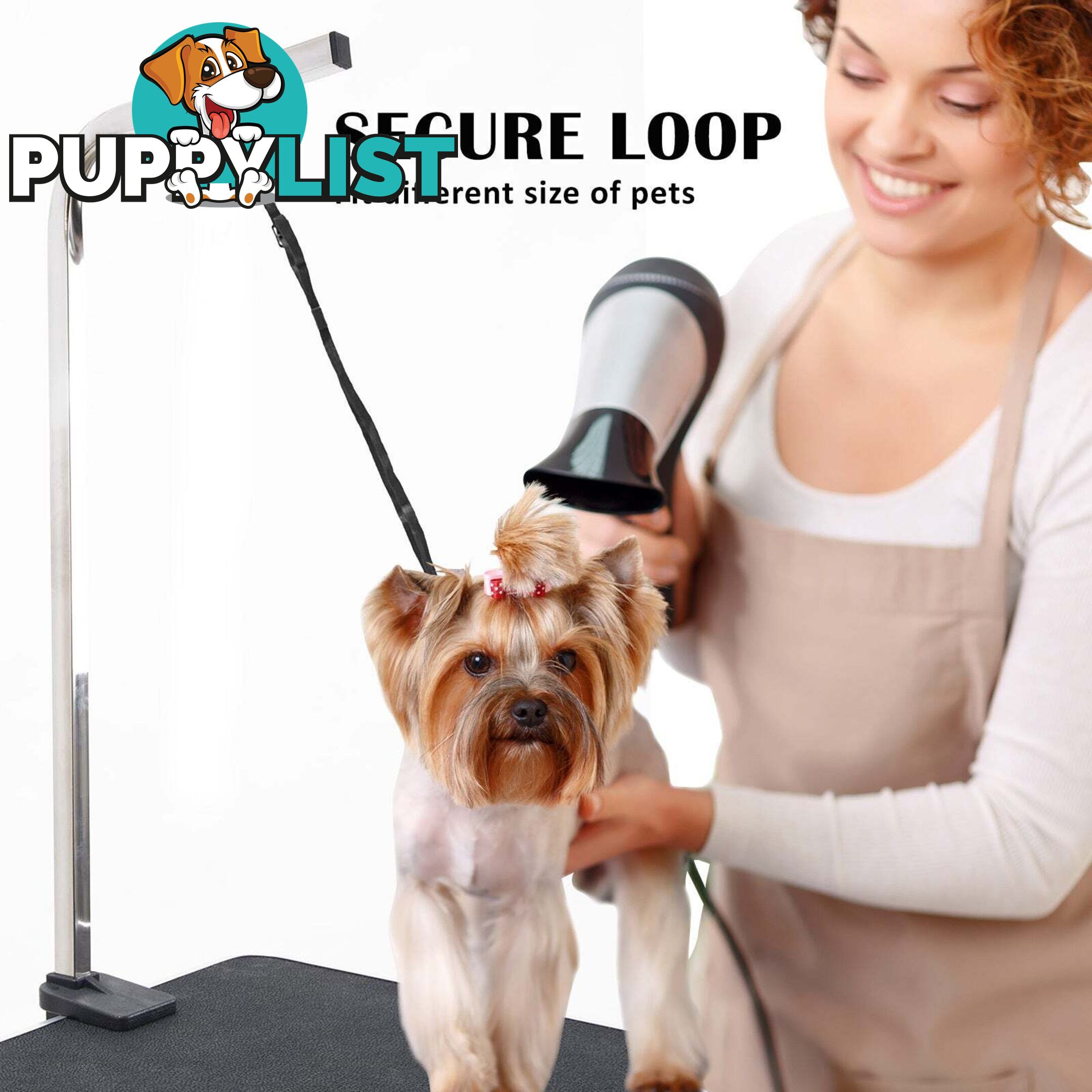 Pet Dog Cat Grooming Salon Table 78cm BLACK - V274-PET-PGT101-BK