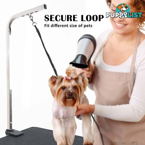 Pet Dog Cat Grooming Salon Table 78cm BLACK - V274-PET-PGT101-BK