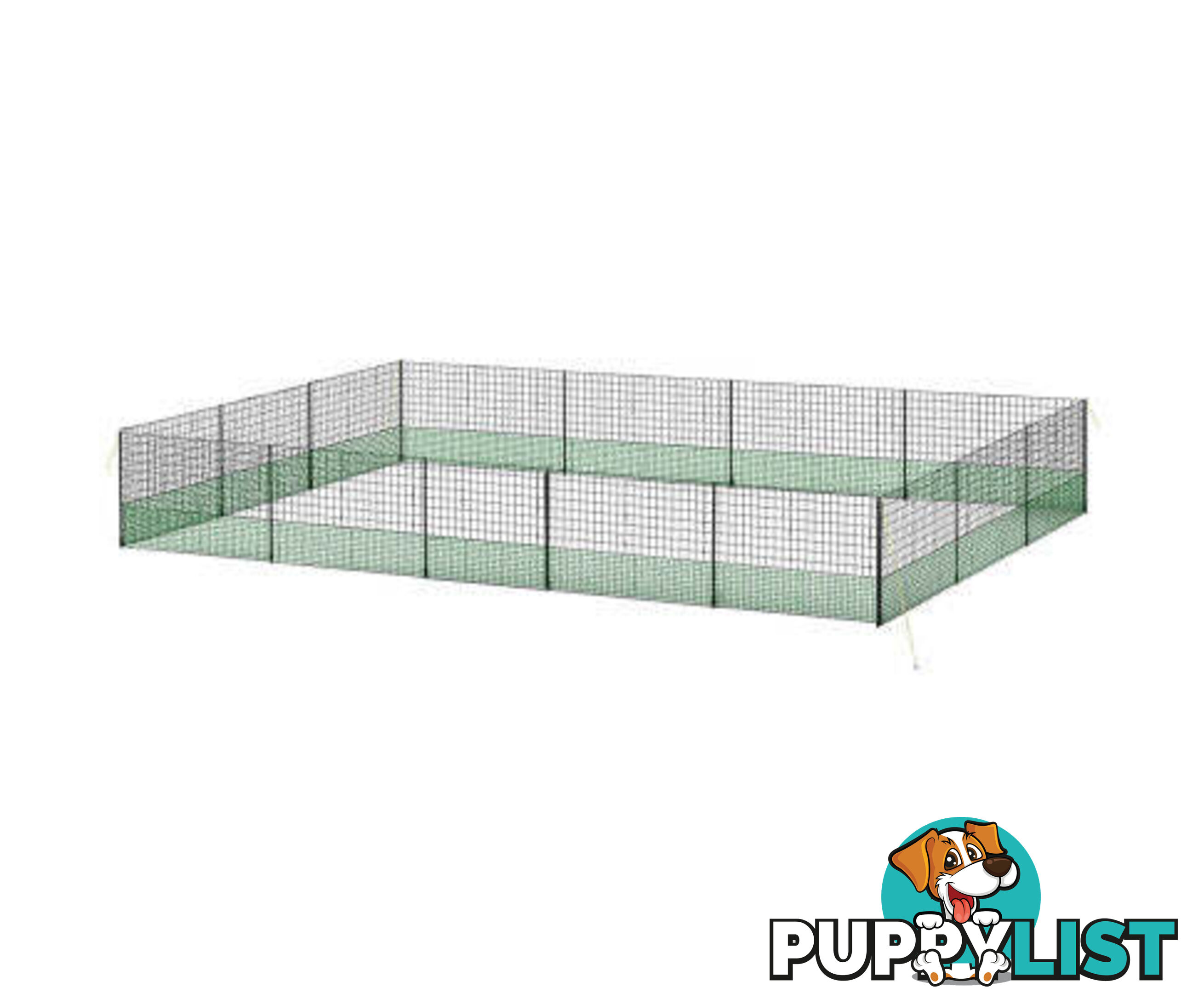 i.Pet Poultry Chicken Fence Netting Electric wire Ducks Goose Coop - PET-CF-50X125-BK