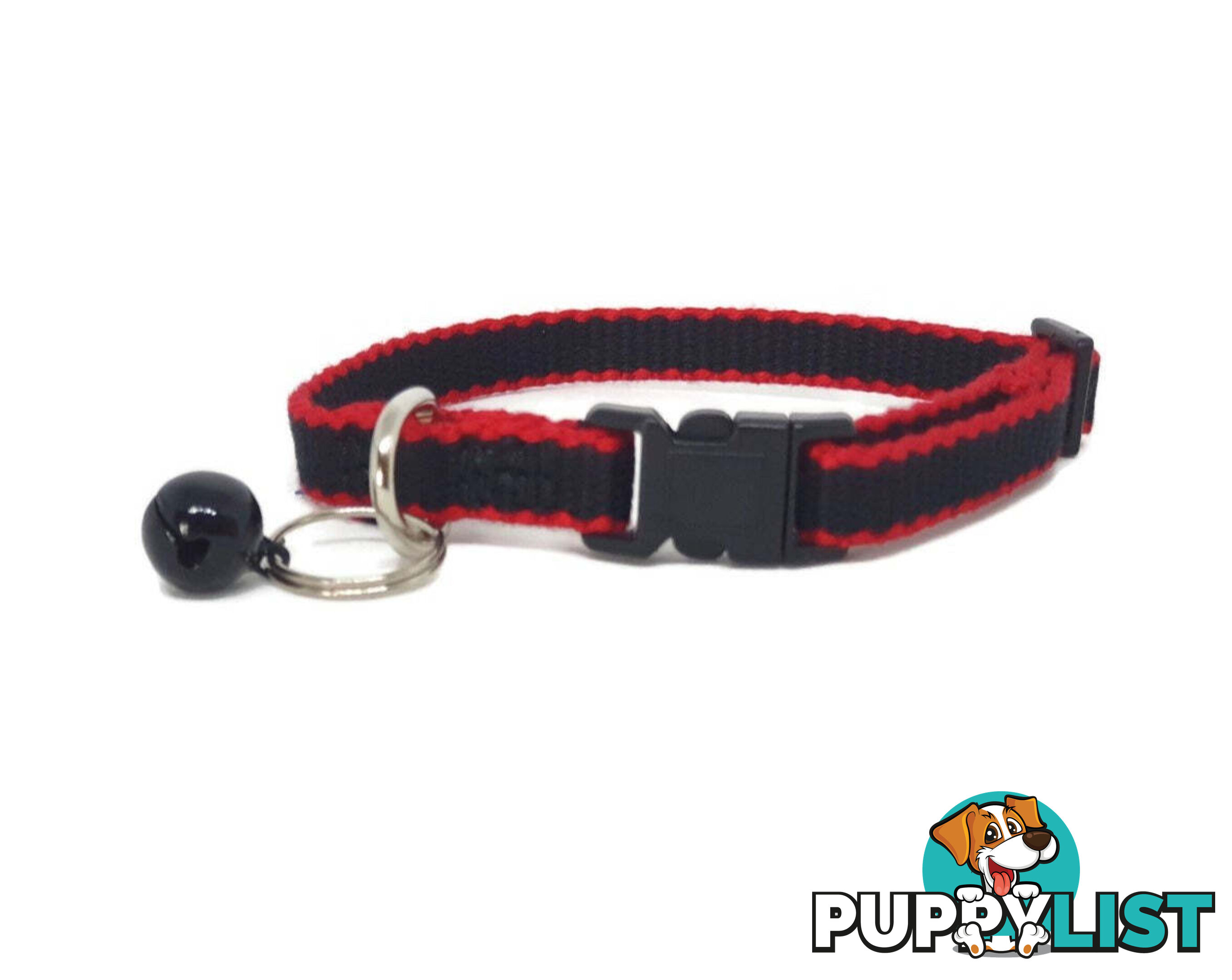 100% Pure Bamboo Fibre Cat Collar Plastic Buckle - Moondidley Pets - MDPCOLCATPNK