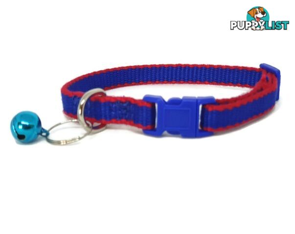 100% Pure Bamboo Fibre Cat Collar Plastic Buckle - Moondidley Pets - MDPCOLCATPNK