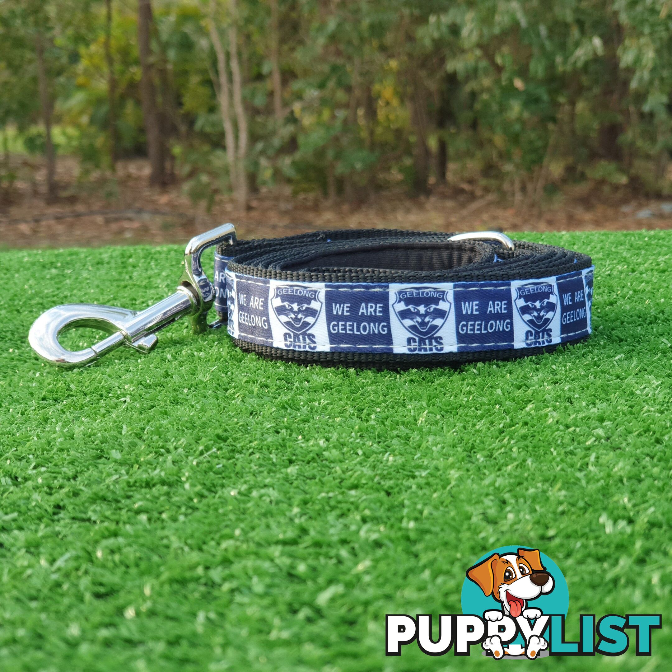 AFL Dog Leads, Footy - Aussie Rules - Moondidley Pets - MDPLDAFLGRCA