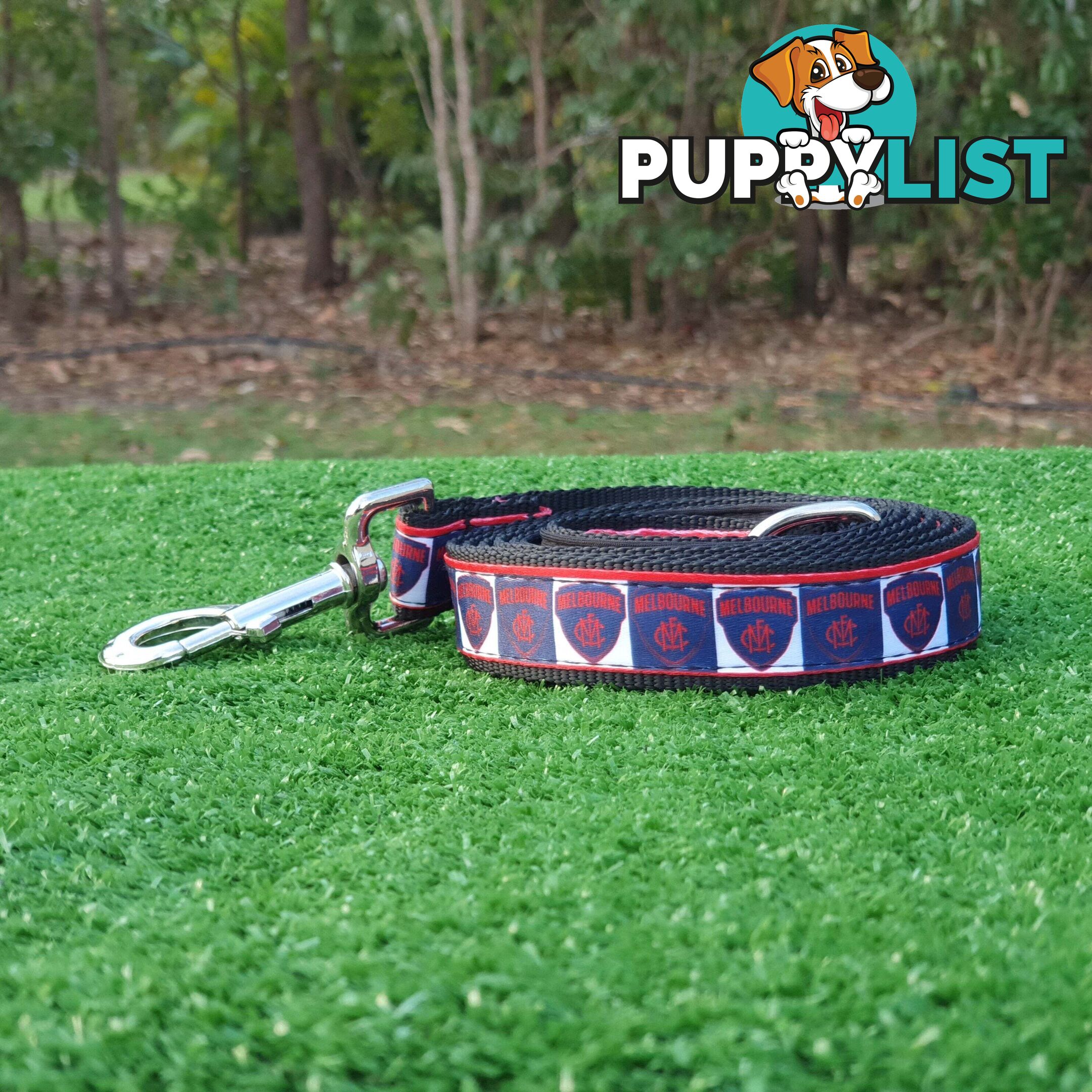 AFL Dog Leads, Footy - Aussie Rules - Moondidley Pets - MDPLDAFLGRCA