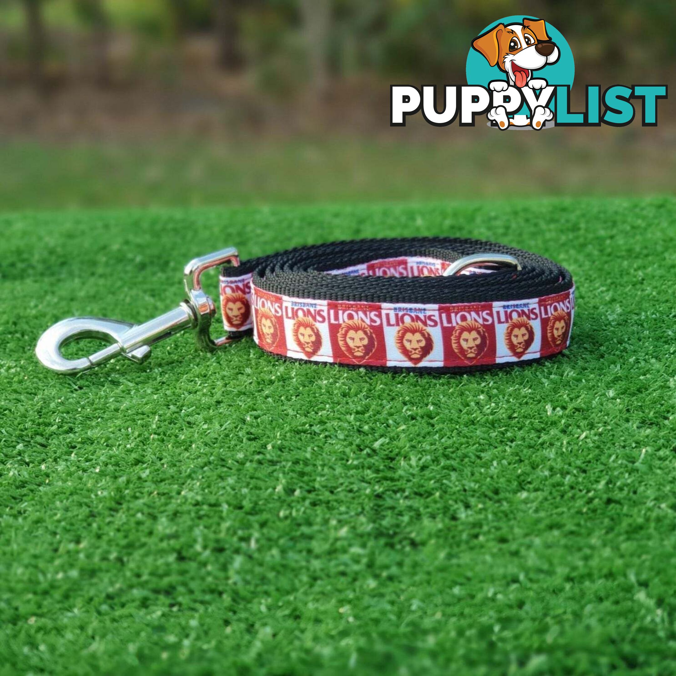 AFL Dog Leads, Footy - Aussie Rules - Moondidley Pets - MDPLDAFLGRCA